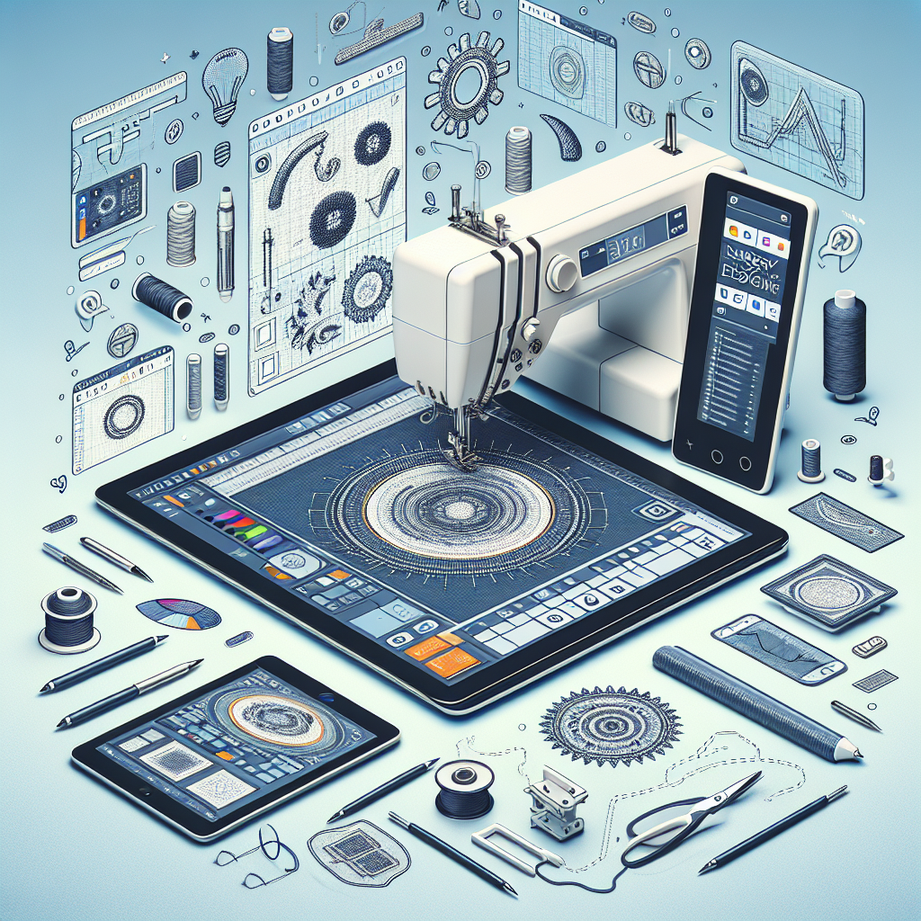 Designsoftware für Stickerei