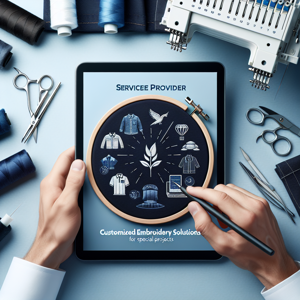 Kundenspezifische Sticklösungen