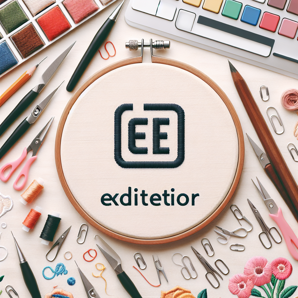 Stickmuster-Editoren