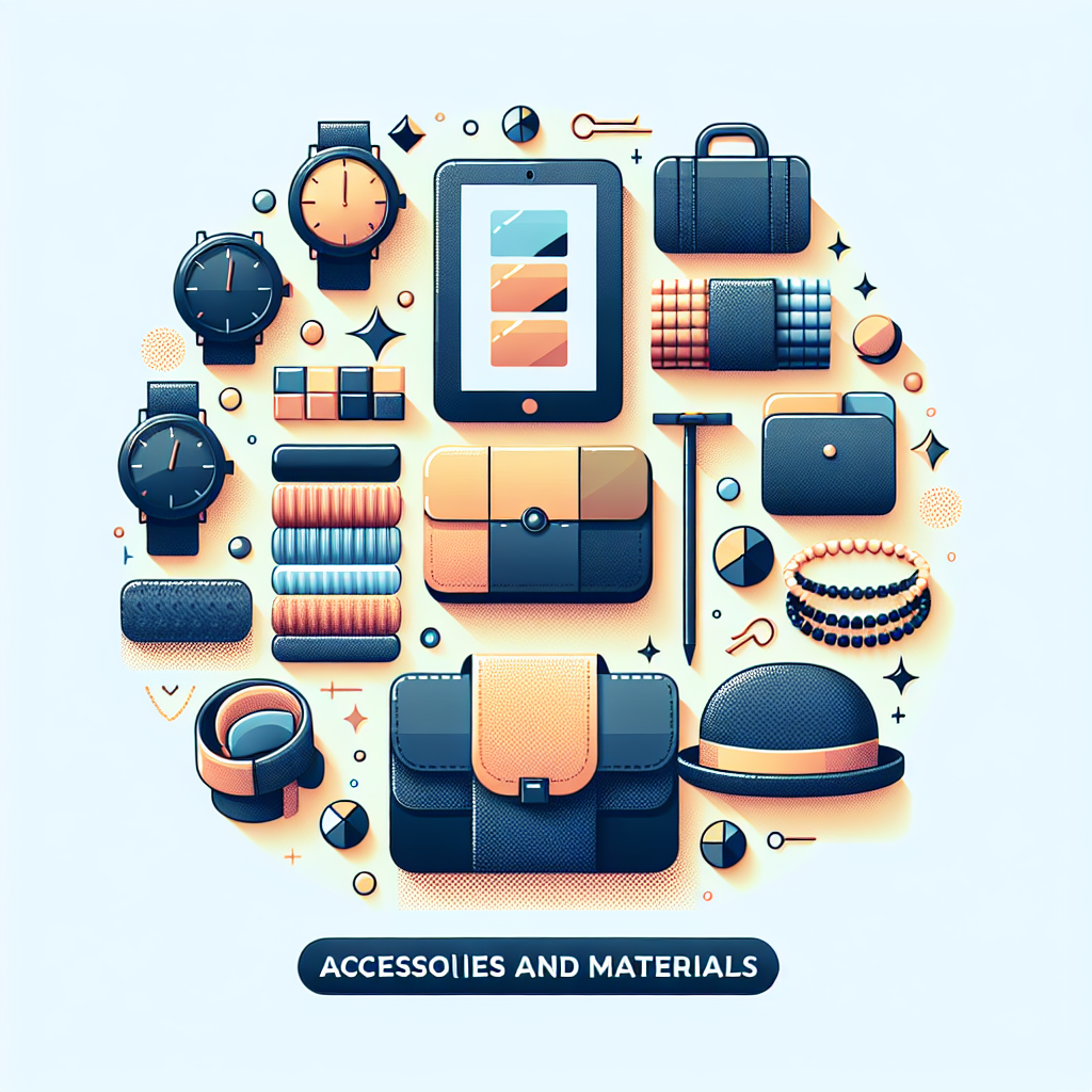 Zubehör und Materialien