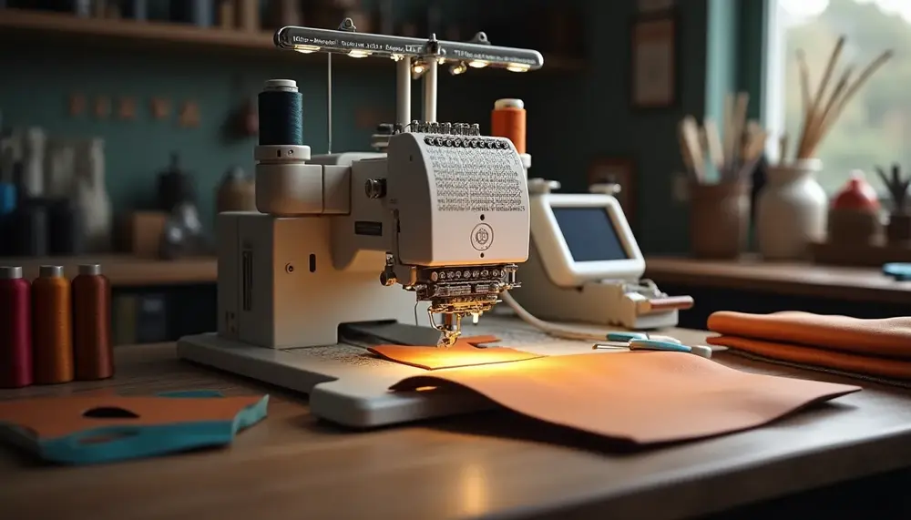 Die besten Techniken für die Stickmaschine Lederverarbeitung