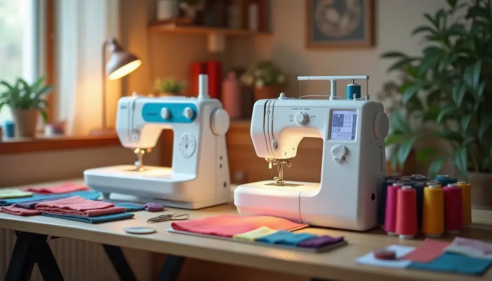 Tipps für das gleichzeitige Nähen und Sticken mit Ihrer Maschine